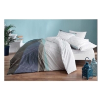 Taç Ranforce Çift Kişilik Nevresim Takımı Power Gri