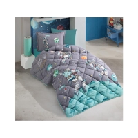 Clasy Tek Kişilik Ranforce Genç Desen Uyku Seti Space