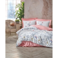 Cotton Box Tek Kişilik Nevresim Takımı Cathi Somon