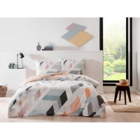 Taç Ranforce Tek Kişilik Nevresim Takımı Denver Mint