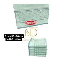Hobby Sultan Mint 50x90 6'lı Havlu Seti