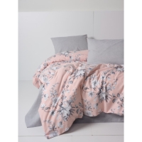 Cotton Box Flanel Nevresim Takımı Çift Kişilik Petit Pudra