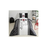 Taç Lisanslı Beşiktaş 1903 Glow Tek Kişilik Nevresim Takımı