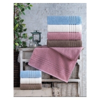 Altınbaşak Jakarlı 4lü 90x150 Banyo Havlusu Carry