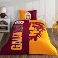 Taç Galatasaray Şanlı Aslan Tek Kişilik Lisanslı Nevresim Takımı