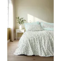 Cotton Box Petite Nola Mint Çift Kişilik Nevresim Takımı