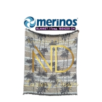 Merinos Miami Çift Kişilik Battaniye