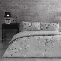 Taç Çift Kişilik Ranforce Nevresim Takımı Claire Gri