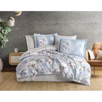 Hobby Çift Kişilik Poplin Nevresim Larmina Sky