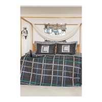 Altınbaşak Creaforce Odesa Gris Çift Kişilik Nevresim Takımı