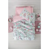 Cotton Box Genç Ranforce Nevresim Takımı Tek Kişilik Twinka Pembe