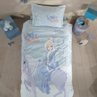 Clasy Tek Kişilik Genç Ranforce Nevresim Takımı Winter Princess