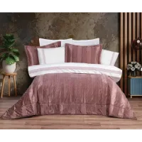 Hobby Nirvana Yatak Örtüsü Seti Pembe