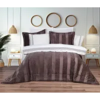 Hobby Nirvana Yatak Örtüsü Seti Kahve