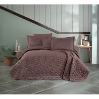 Hobby Silvana Yatak Örtüsü Gülkurusu