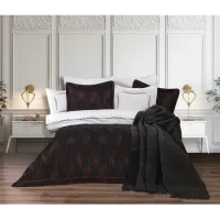 Hobby Trendy Ritim  Çeyiz Seti Kiremit