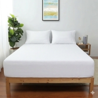 Nevresim Dünyası Çift Kişilik Çarşaf Seti Beyaz