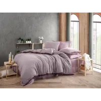 Hobby Private İpliği Boyalı Nevresim Takımı Mor