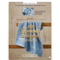 Nevresim Dünyası Prime Havlu 60x110 Gri