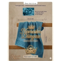 Nevresim Dünyası Prime Havlu 60x110 Lacivert