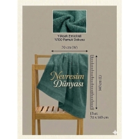 Nevresim Dünyası Prime Havlu 70x140 Yeşil