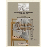 Nevresim Dünyası Prime Havlu 70x140 Gri