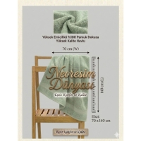 Nevresim Dünyası Prime Havlu 70x140 Su Yeşili