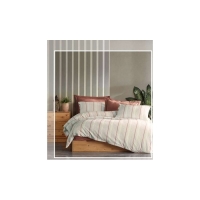 Şaheser Home Collection İplik Boyalı Nevresim Takımı Avva Kiremit