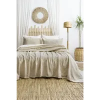 Şaheser Home Collection Yatak Örtüsü Çift Kişilik Silvia Bej