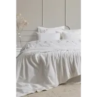 Şaheser Home Collection Nakışlı Çift Kişilik Nevresim Takımı Roman