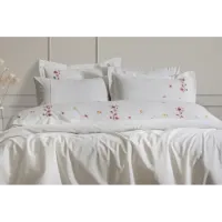 Şaheser Home Collection Nakışlı Çift Kişilik Nevresim Takımı Amber