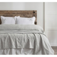 Şaheser Home Collection Yatak Örtüsü Seti Çift Kişilik Derek Bej