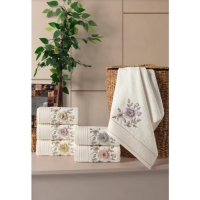 Hobby Liva  Style 2 6lı Havlu 50x90 Asorti