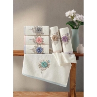 Hobby Ophelia Style 1  6lı Havlu 50x90 Asorti