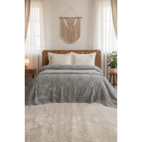 Şaheser Home Collection Yatak Örtüsü Çift Kişilik Anita Yeşil
