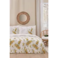 Özdilek Çift Kişilik Ranforce Nevresim Takımı Nilotica Sarı