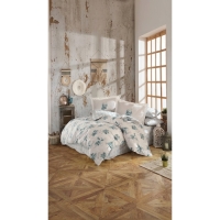 Hobby Kingsize Poplin Nevresim Trella Turkuaz