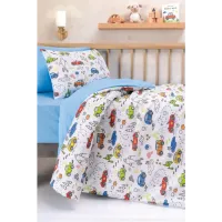 Cotton Box Bebek Nevresim Takımı Scooty Mavi