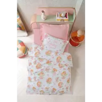Cotton Box Genç Ranforce Nevresim Takımı Tek Kişilik Pixie Pudra