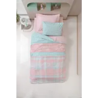 Cotton Box Genç Ranforce Nevresim Takımı Tek Kişilik Liora Pembe
