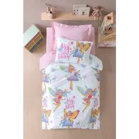 Cotton Box Genç Ranforce Nevresim Takımı Tek Kişilik Twila Pembe